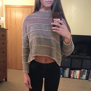 Cropped sweater